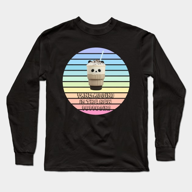 Pandaccino is the new puppucino Long Sleeve T-Shirt by ThatSimply!